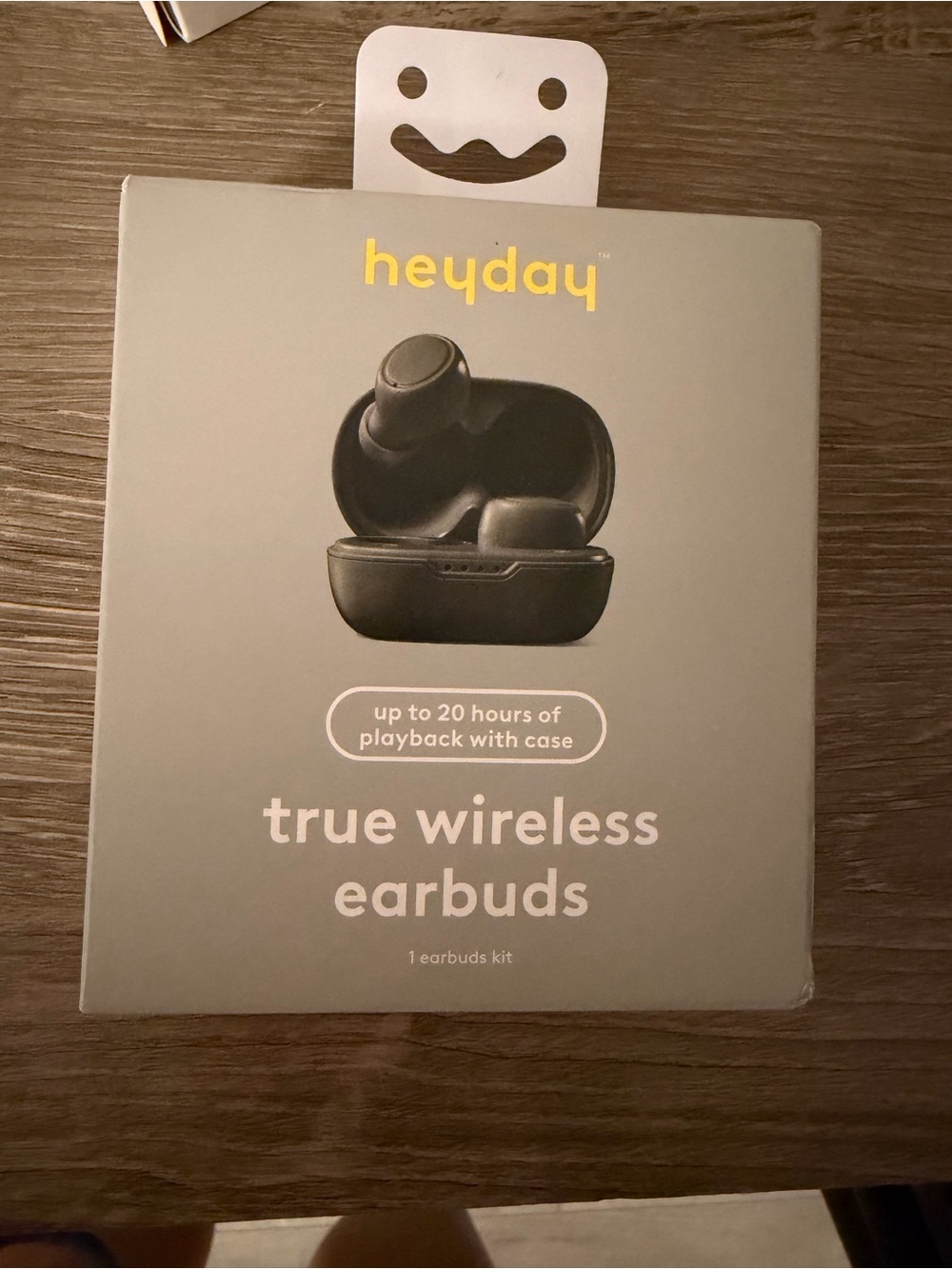 heyday Wireless Earbuds with Charging Case — Black
